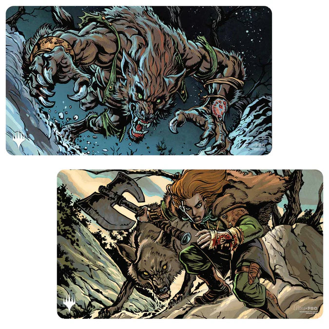 Innistrad Remastered Huntmaster of the Fells/Ravager of the Fells Double-Sided Playmat