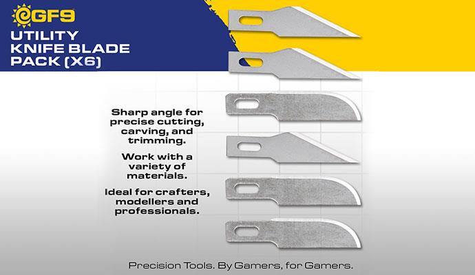 GF9 Utility Knife Blade Pack
