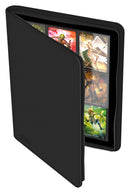 9 Pocket Zipfolio Black