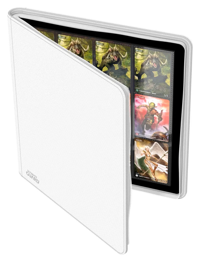 12 Pocket Zipfolio White
