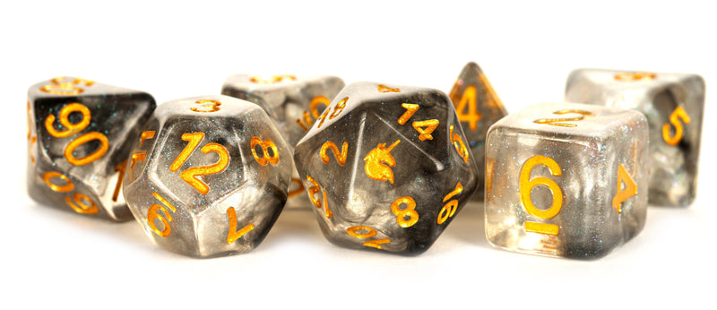 FanRoll Resin Unicorn Rogue Rage 7-Die Set