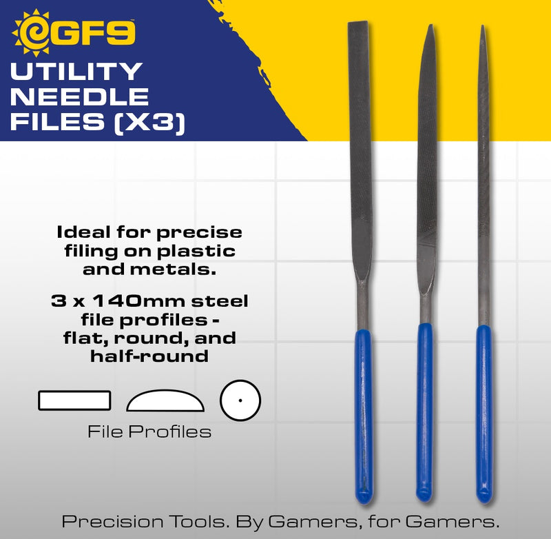 GF9 Utility Needle Files