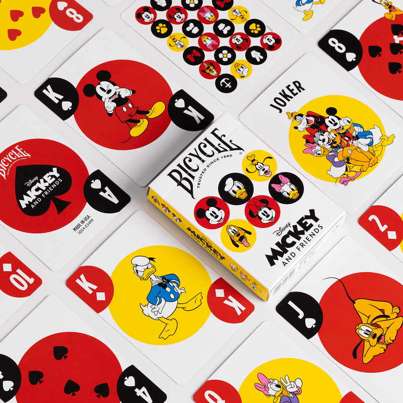 Bicycle Playing Cards Disney Mickey and Friends