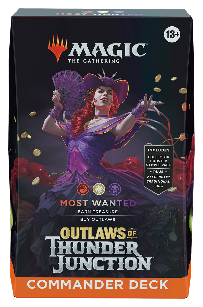 Outlaws of Thunder Junction Commander Deck Most Wanted