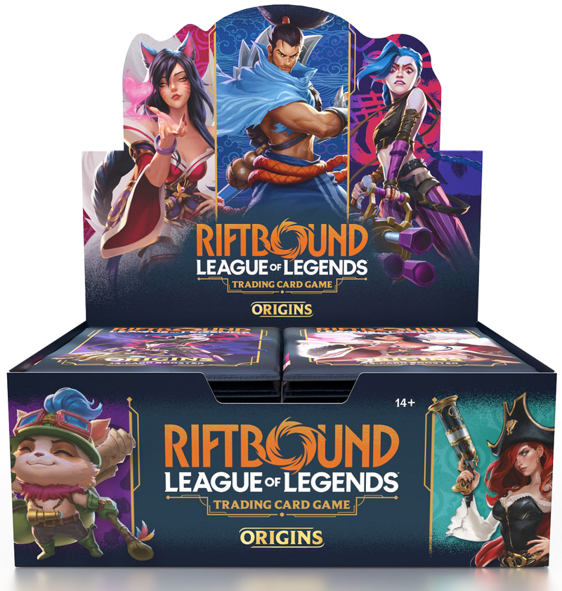 Riftbound League of Legends Trading Card Game Origins Booster Box
