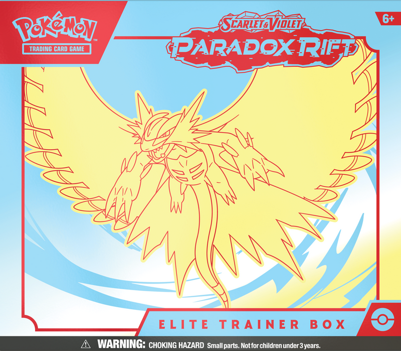 Scarlet & Violet Paradox Rift Roaring Moon Elite Trainer Box