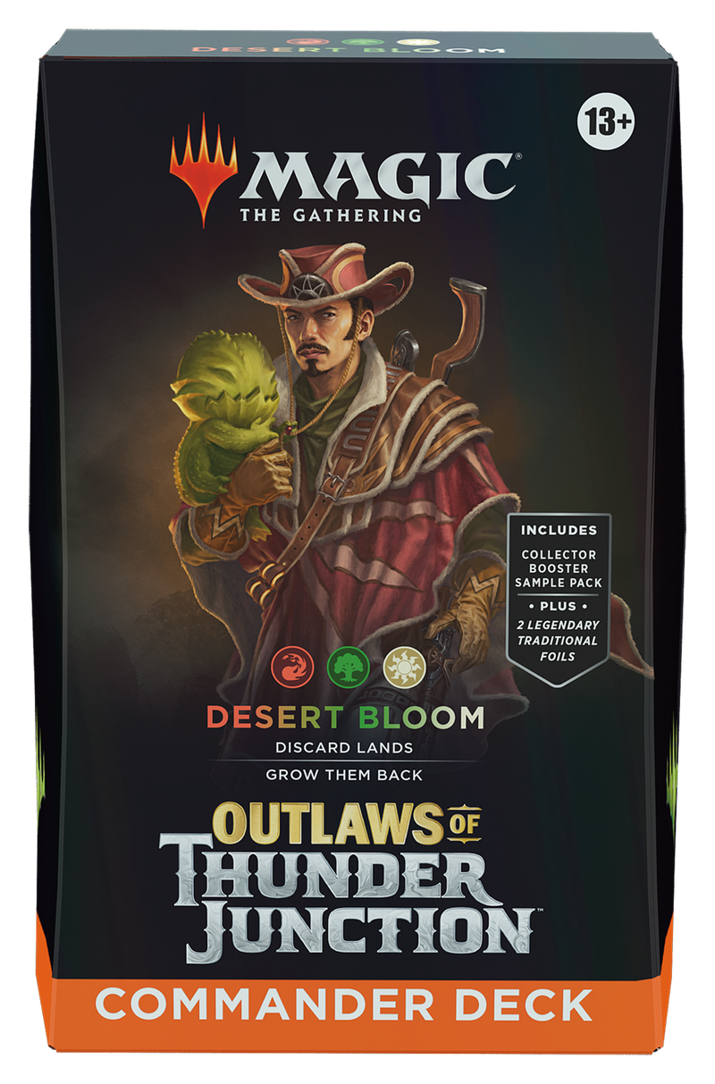 Outlaws of Thunder Junction Commander Deck Desert Bloom