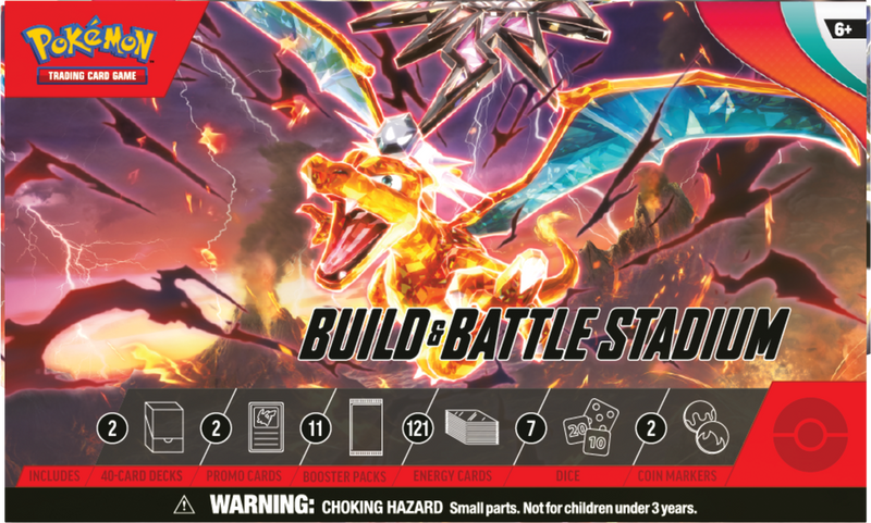 Scarlet & Violet Obsidian Flames Build & Battle Stadium