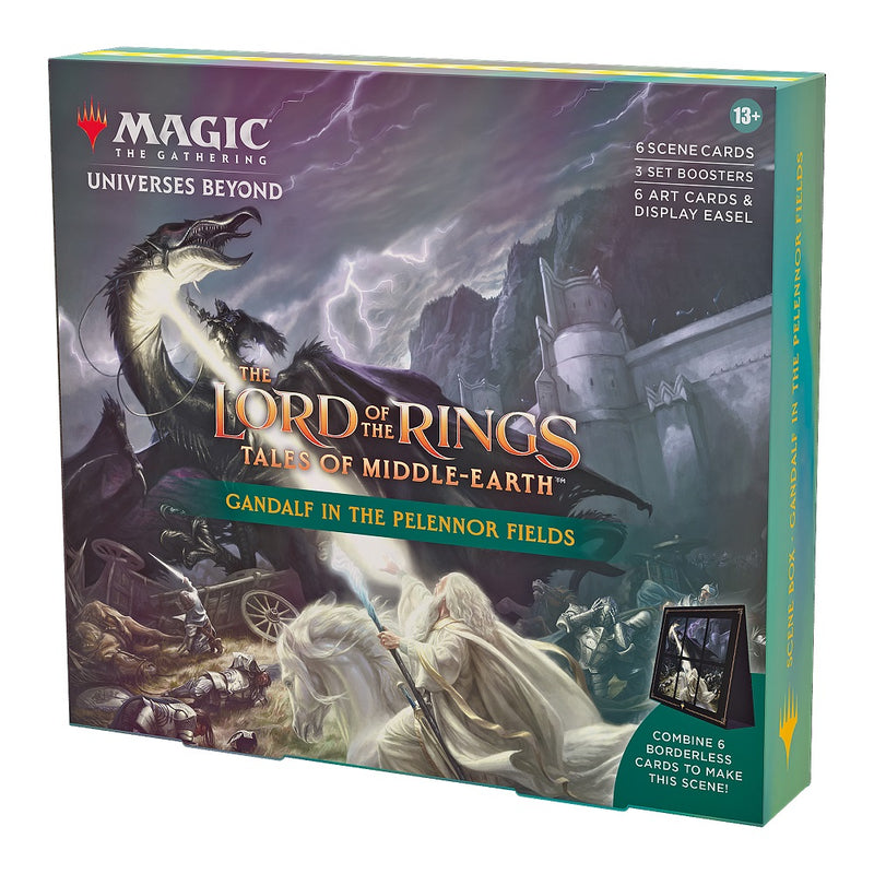 Lord of the Rings Tales of Middle Earth Scene Box Gandalf in the Pelennor Fields