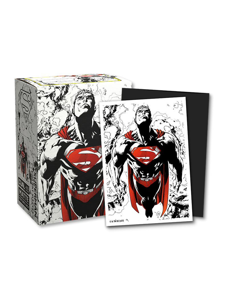 Dragon Shield Art Sleeve Superman Red/White