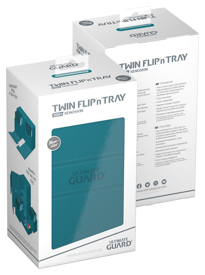 Twin Flip'n'Tray 200+ Petrol Monocolor