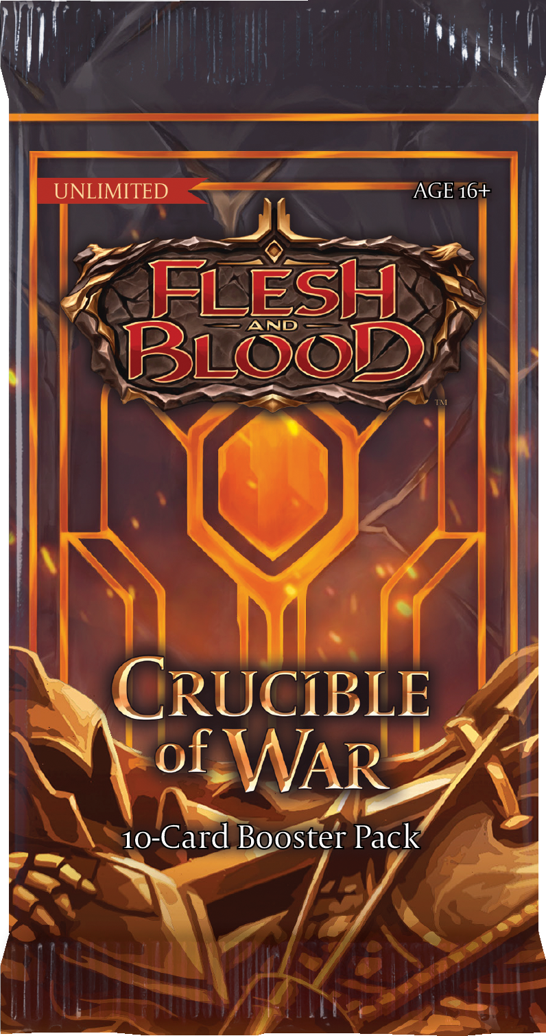 Flesh & Blood Crucible of War Unlimited Booster Pack