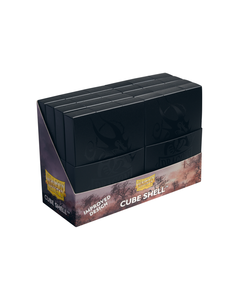 Dragon Shield Cube Shells Shadow Black