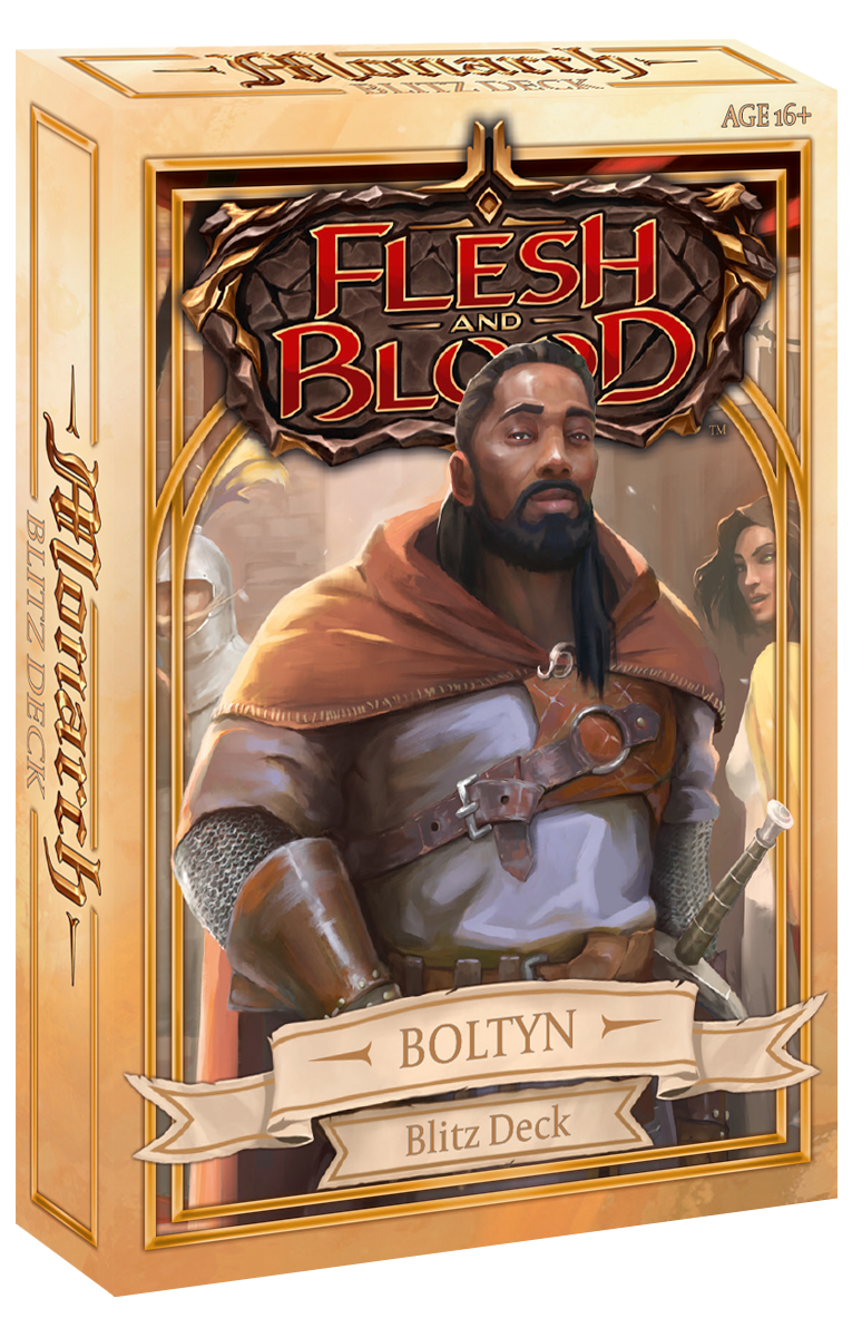 Flesh & Blood Boltyn Monarch Blitz Deck