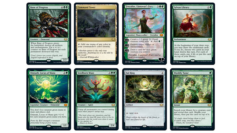 Commander Collection Green