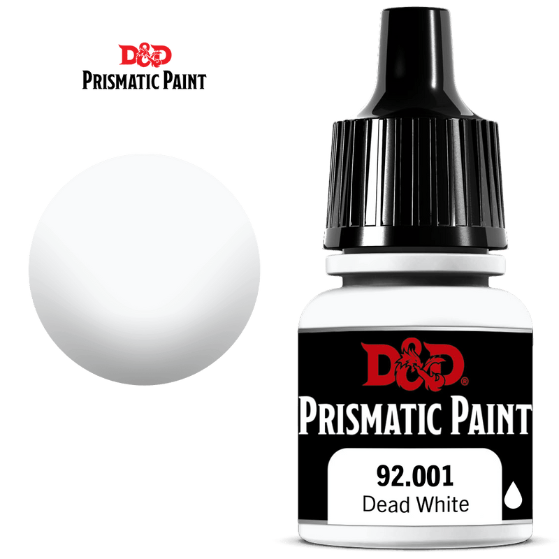 D&D Prismatic Paint Dead White