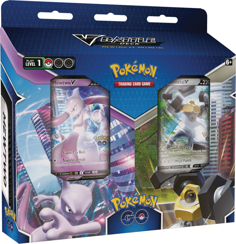 Pokemon GO Mewtwo V VS Melmetal V Battle Deck