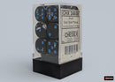 Chessex Brush Dark Side/Blue 16mm d6 Dice Block