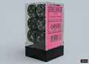 Chessex  Brush Paintball/Green 16mm d6 Dice Block