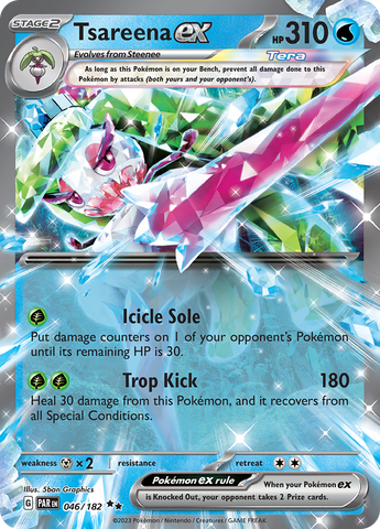 Tsareena ex - 046/182 46 - SV04 Paradox Rift Holofoil