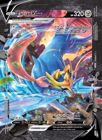 Zacian V-UNION - Jumbo Cards Holofoil