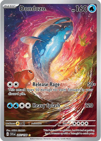 Dondozo - 207/198 207 - SV01 Scarlet & Violet Base Set Holofoil