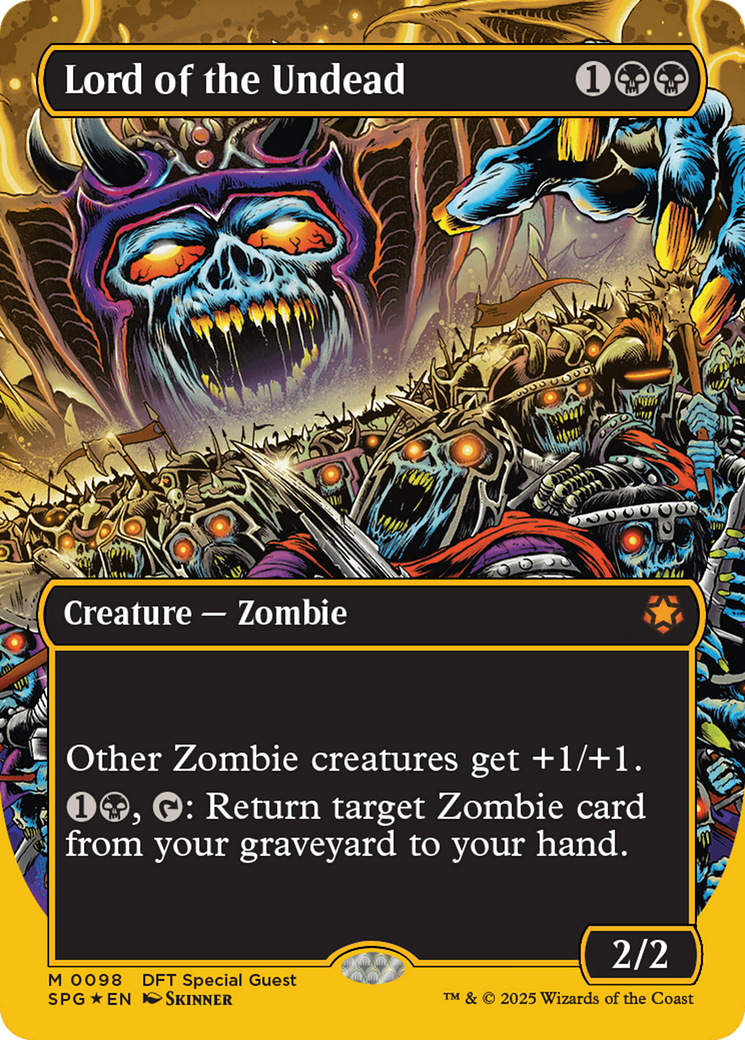 Lord of the Undead (Borderless) (First-Place Foil) - Special Guests Foil