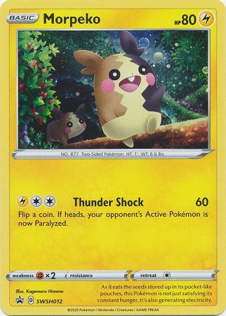 Morpeko - SWSH012 SWSH012/307 - SWSH Sword & Shield Promo Cards Holofoil