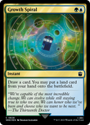 Growth Spiral (Surge Foil) (WHO-828) - Doctor Who Foil