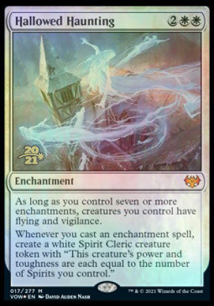 Hallowed Haunting (PRE-017) - Innistrad: Crimson Vow Promos Foil