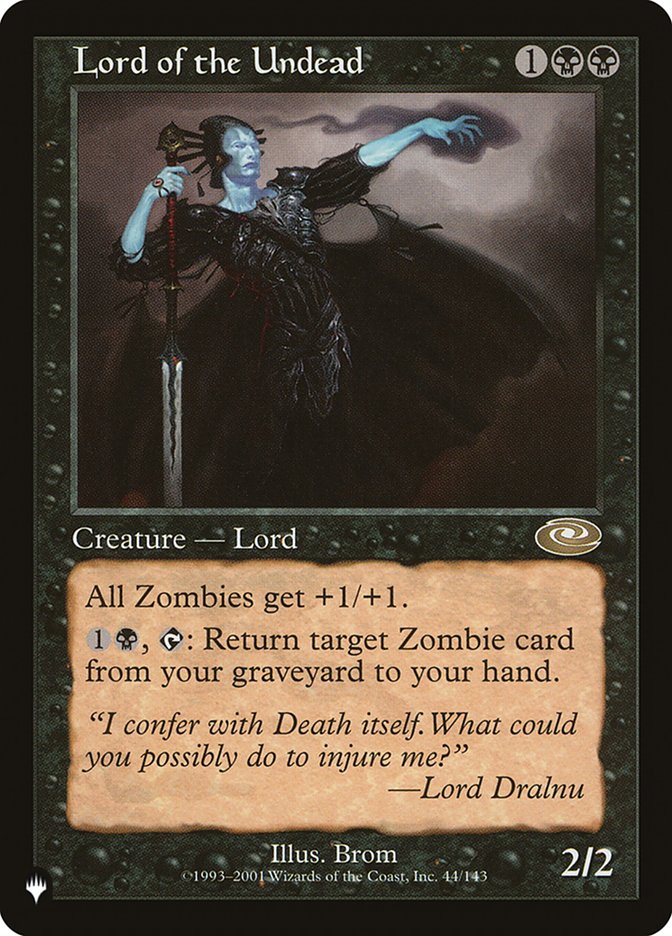 Lord of the Undead (LIST-44/143) - The List