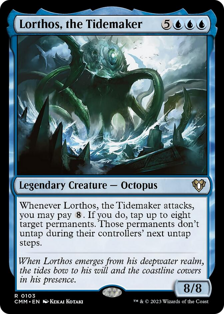 Lorthos, the Tidemaker (CMM-103) - Commander Masters