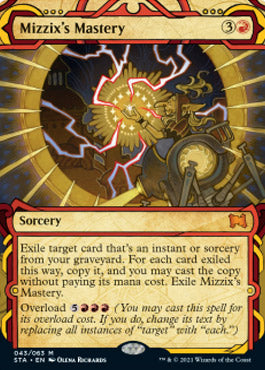 Mizzix's Mastery (STA-043) - Strixhaven Mystical Archive: (Showcase) (Borderless)