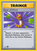 Gust of Wind - 93/102 - 1st Edition Base Set Shadowless - Common