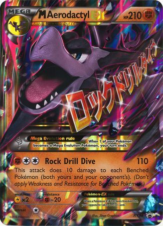 M Aerodactyl EX - XY98 - Jumbo Cards Holofoil