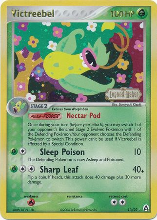 Victreebel/92 - Legend Maker Reverse Holofoil