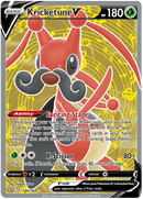 Kricketune V (Full Art) 142/163 - SWSH05 Battle Styles Holofoil