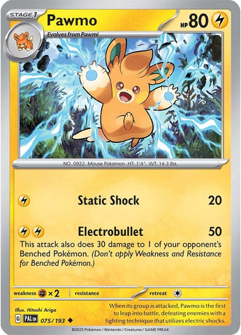 Pawmo 75 - SV02 Paldea Evolved
