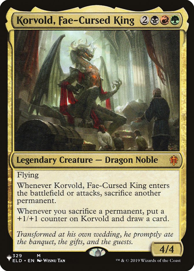 Korvold, Fae-Cursed King (LIST-329/269) - The List