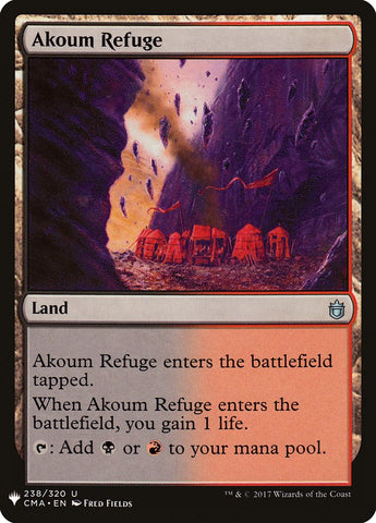 Akoum Refuge (LIST-238) - The List