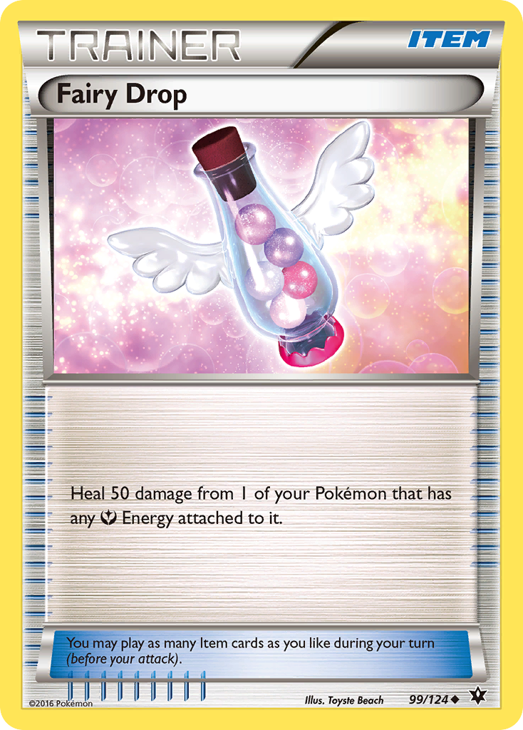 Fairy Drop 99/124 - XY  Fates Collide