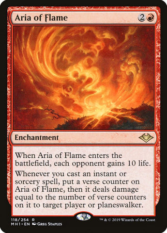 Aria of Flame (MH1-118) - Modern Horizons