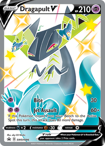 Dragapult V - SWSH096 SWSH096/307 - SWSH Sword & Shield Promo Cards Holofoil