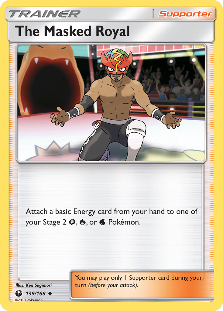 The Masked Royal 139/168 - SM  Celestial Storm