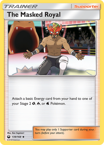 The Masked Royal 139/168 - SM  Celestial Storm