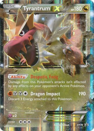 Tyrantrum EX - XY70 - Jumbo Cards Holofoil