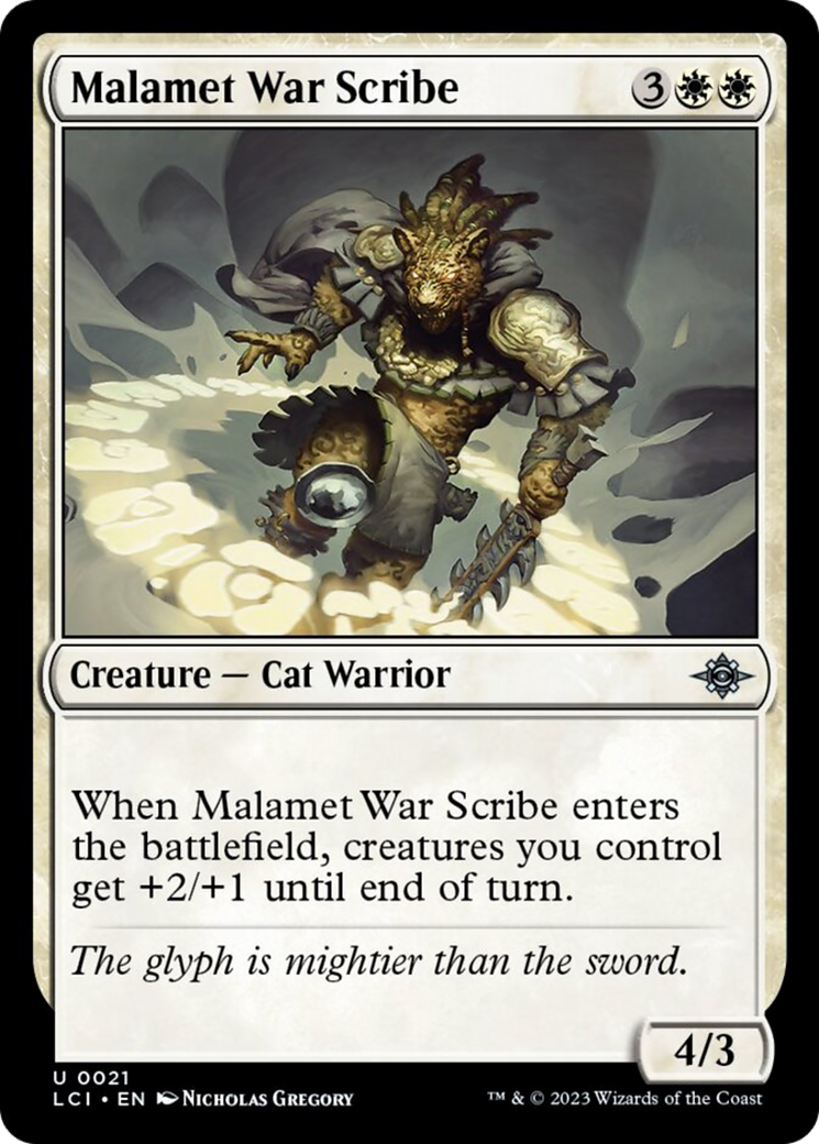 Malamet War Scribe (LCI-021) - The Lost Caverns of Ixalan