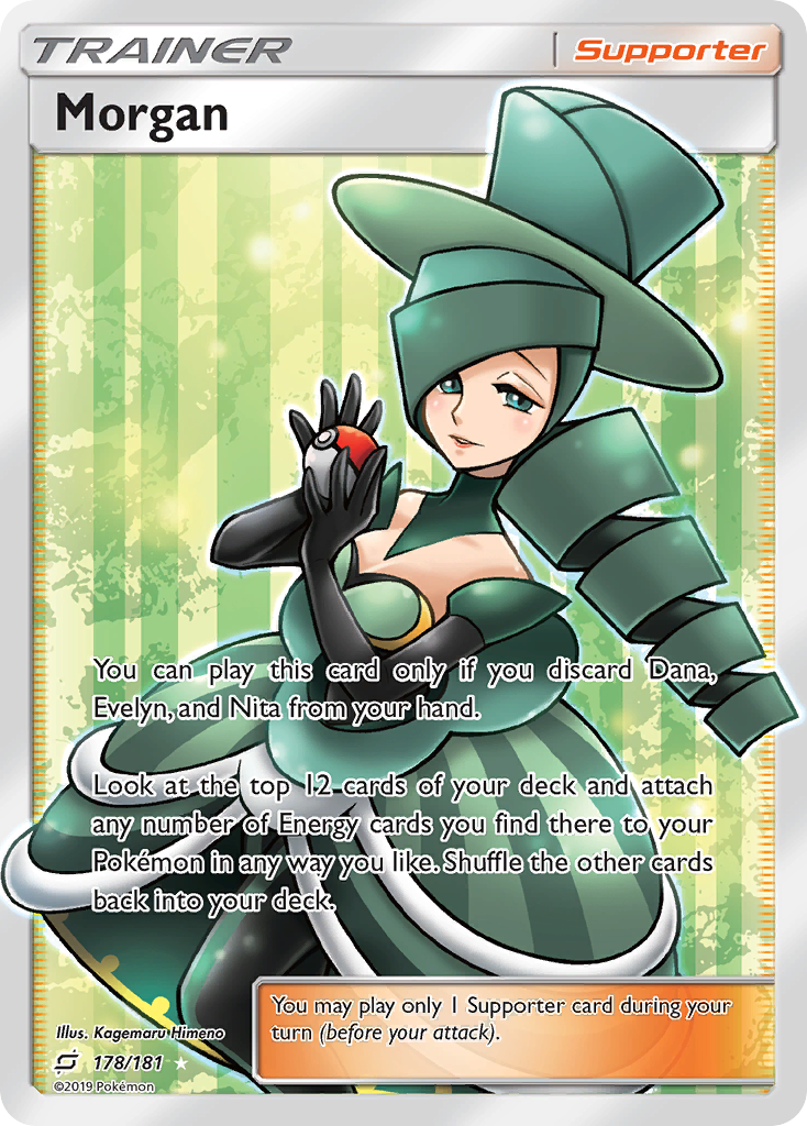 Morgan (Full Art)/181 - SM  Team Up Holofoil