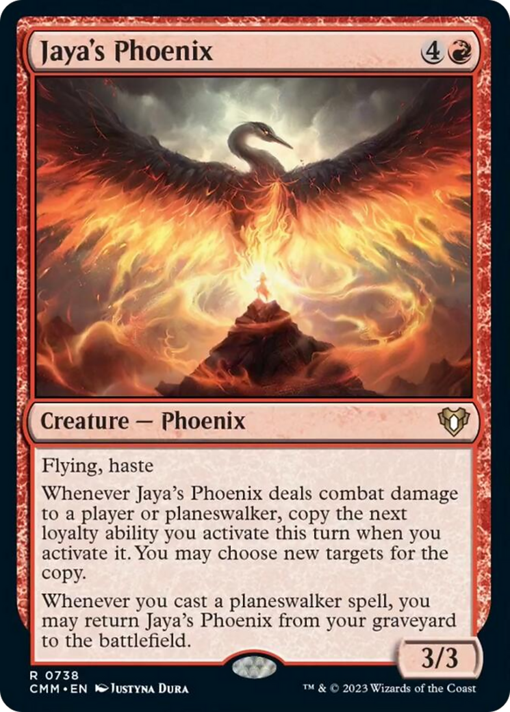 Jaya's Phoenix (CMM-738) - Commander Masters