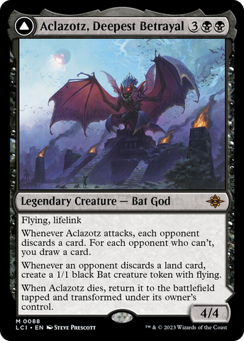 Aclazotz, Deepest Betrayal (LCI-088) - The Lost Caverns of Ixalan